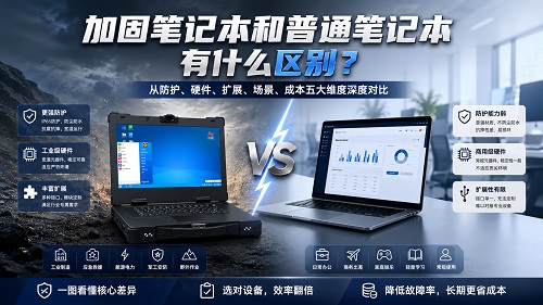 加固笔记本和普通笔记本有什么区别?5大核心差异与产品横向对比 加固笔记本和普通笔记本有什么区别?5大核心差异与产品横向对比